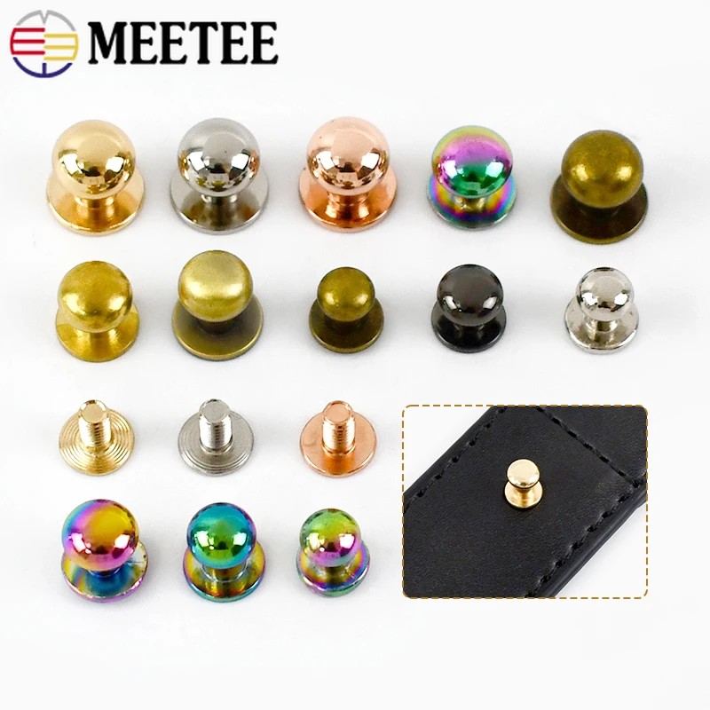 Meetee 20Pcs 4-12mm ±Ý¼Ó ¸®ºª ¹öŬ ³ª»ç..